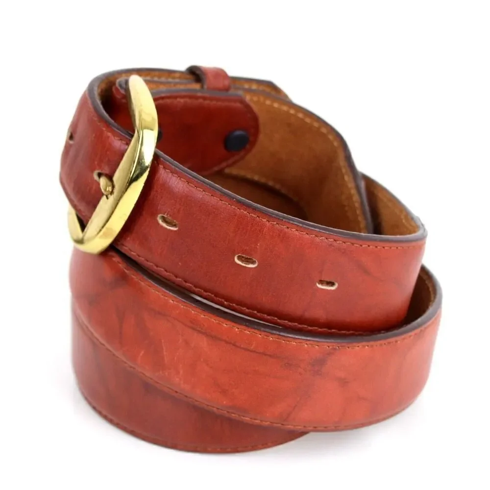 Tony Lama TAN BROWN GENUINE LEATHER 1.25